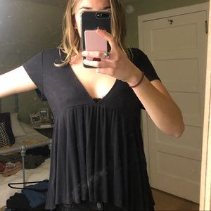 Urban Outfitters black v-neck